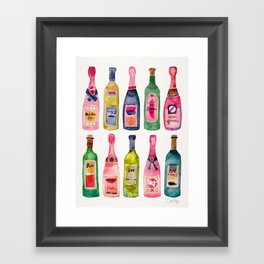 Champagne Collection Framed Art Print