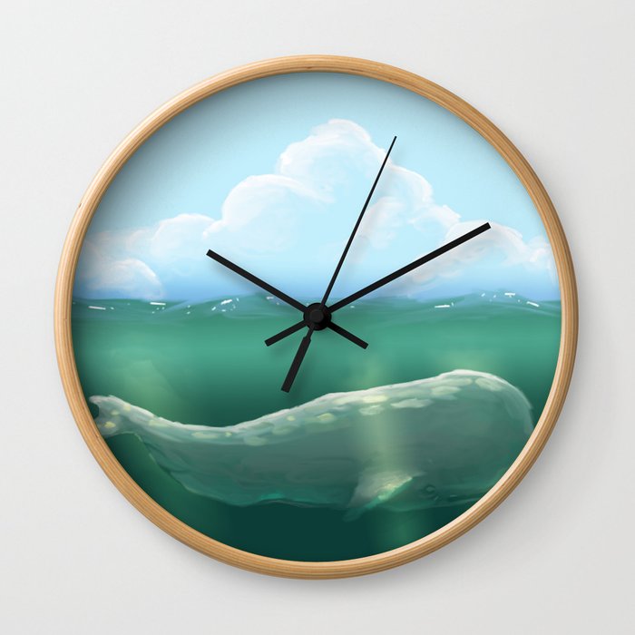 Sea Wall Clock