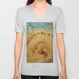 Odilon Redon "The Dance of the Centaure" V Neck T Shirt