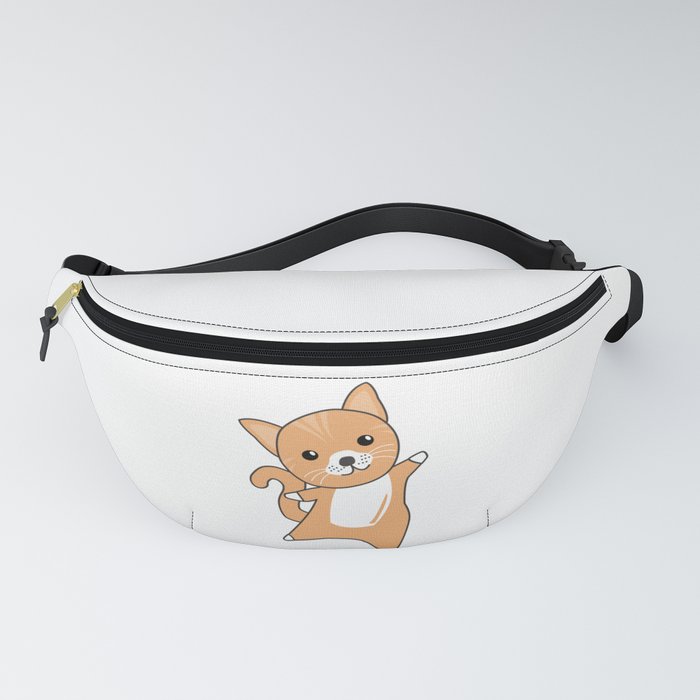 Cat Cute Animals Cats For Kids Funny Animals Fanny Pack