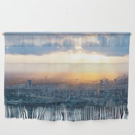 Great Britain Photography - Sunset Over London City Wall Hanging