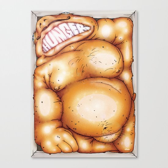 Hunger Canvas Print
