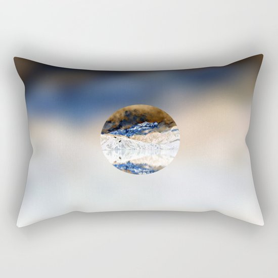 Round mountain Rectangular Pillow