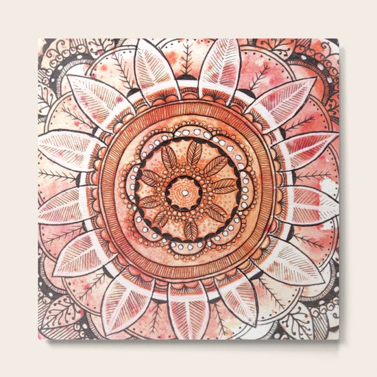 Inner Peace Metal Print
