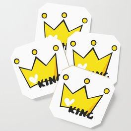 King's crown Coaster