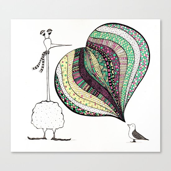 too tall Canvas Print