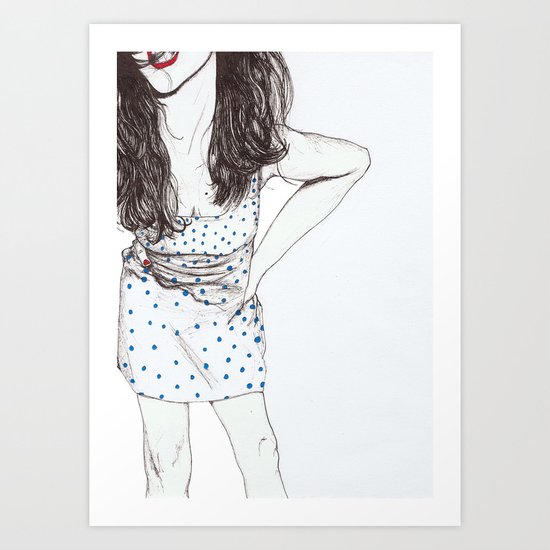 Polka Dots Art Print