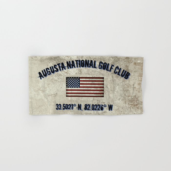 Augusta National Golf Club, Coordinates Hand & Bath Towel