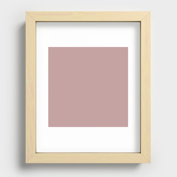 Awakening Pink Recessed Framed Print