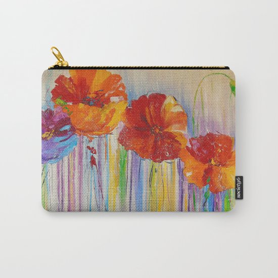 Flower abstraction Carry-All Pouch
