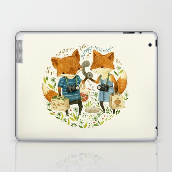 Fox Friends Laptop & iPad Skin