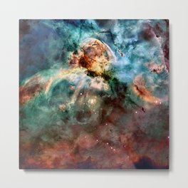 Star Birth in the Extreme Metal Print | Photo, Planet, Clouds, Space, Starbirth, Stars, Digital Manipulation, Recolored, Nature, Carinanebula 