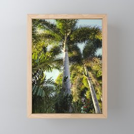 Palm Tree Garden Framed Mini Art Print