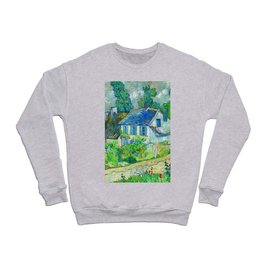 Vincent van Gogh Houses at Auvers, 1890 Crewneck Sweatshirt