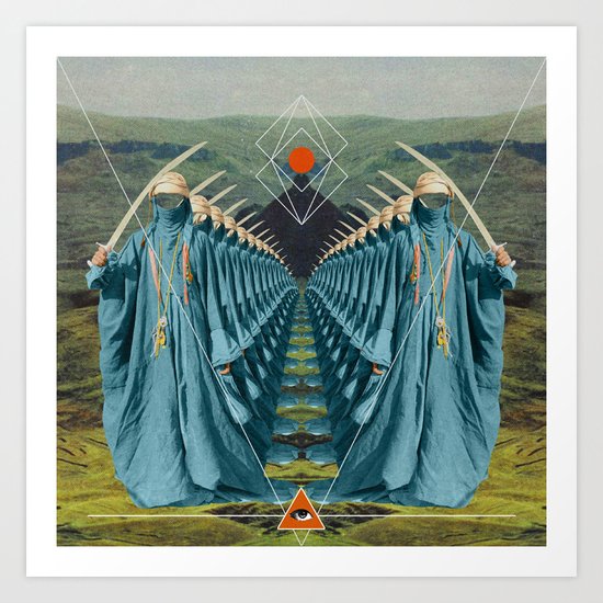 Waste Atlantic Art Print