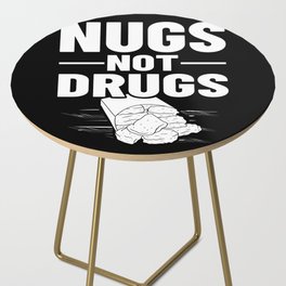 Chicken Nugget Vegan Nuggs Fries Sauce Side Table