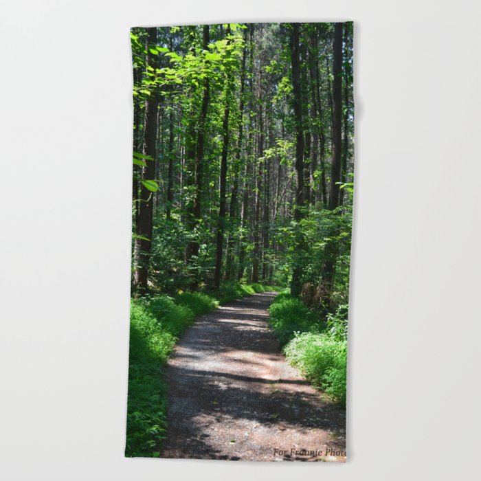 Into The Woods Color Beach Towel