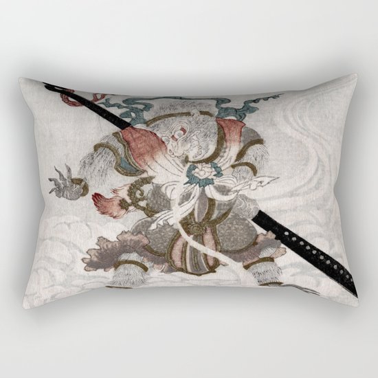Son Goku, the Monkey King Rectangular Pillow