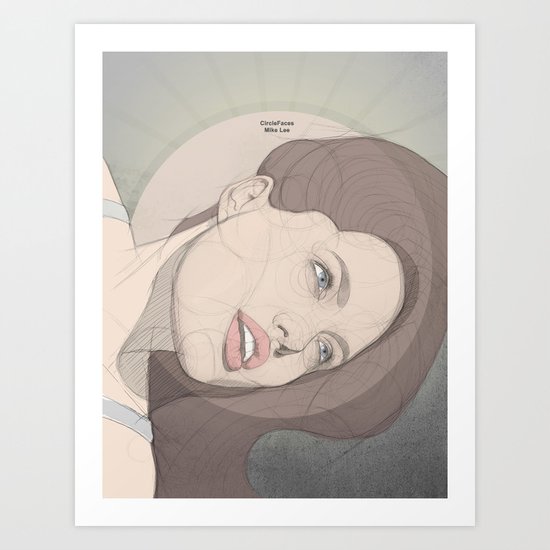 circlefaces Art Print