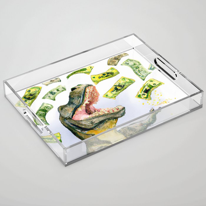 A Rich T-Rex Acrylic Tray