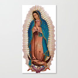 Our Lady of Guadalupe Virgin, Religion, Virgen De Guadalupe, Festival of the Virgin of Guadalupe, Catholicism, Basilica, Cathedral Canvas Print