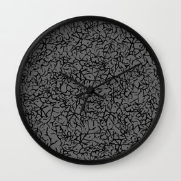 Elephant print_Grey Wall Clock | Digital, Jordan, Sneakerhead, Hypebest, Grey, Fashion, Modern, Interior, Graphicdesign, Style 