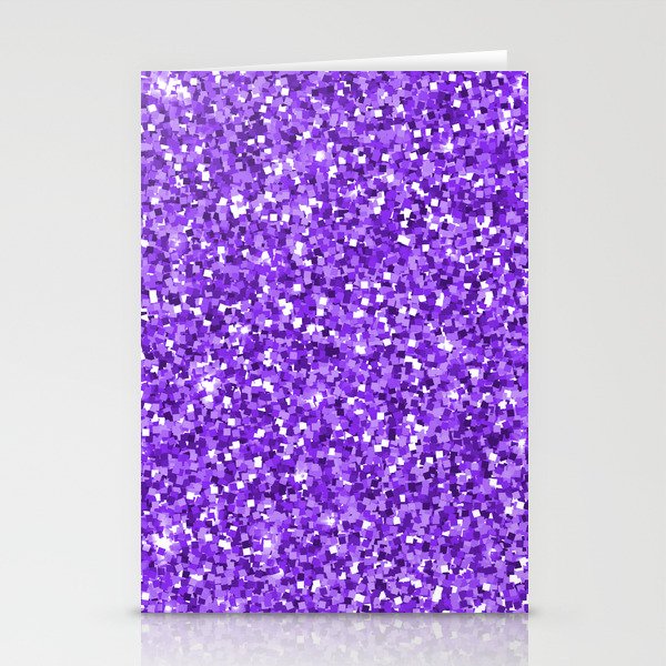 Hot purple white modern abstract pattern Stationery Cards