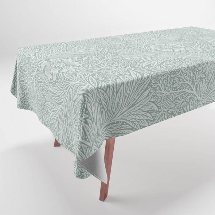 William Morris Marigold Dove Blue Tablecloth