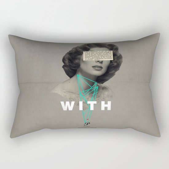With You Rectangular Pillow