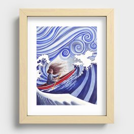 The Winds of Change Recessed Framed Print