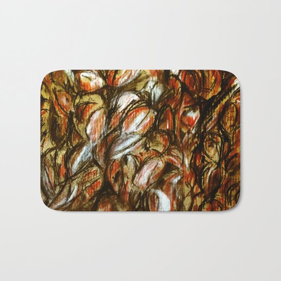 Coffee Beans Bath Mat