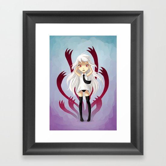 Anxiety Framed Art Print