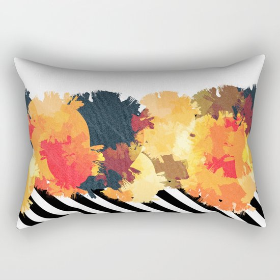 The Fall Patterns #3 Rectangular Pillow
