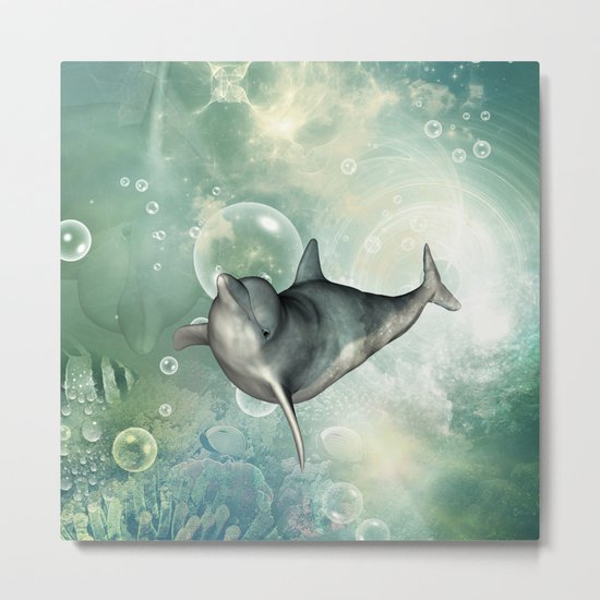 Dolphin Metal Print