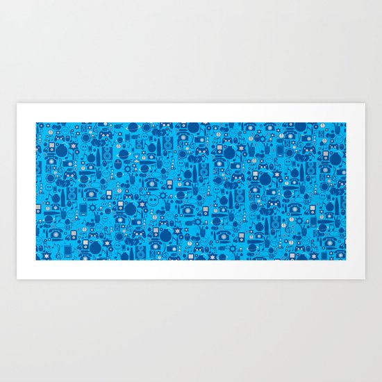 We love to play Art Print