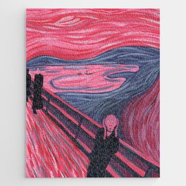 The Pink Scream Jigsaw Puzzle