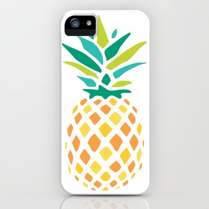 summer pineapple iphone case