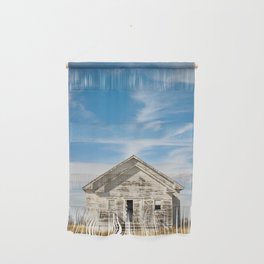 Old Rural Schoolhouse Wall Hanging