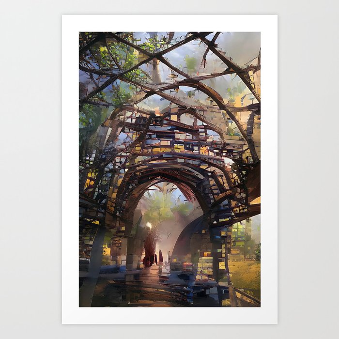 Archway of the Forgotten Art Print