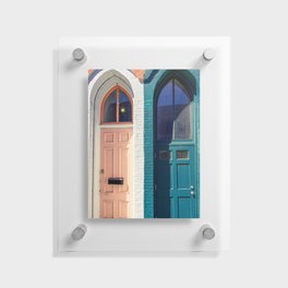 Colorful Doorways III Floating Acrylic Print