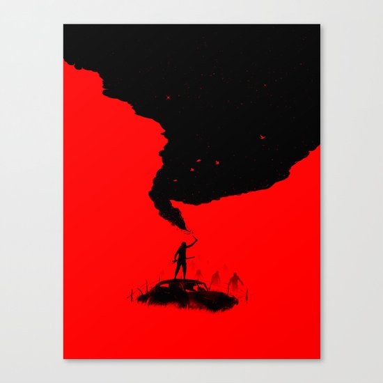 SOS Canvas Print