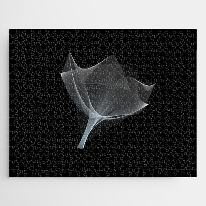 Floating In The Gentle Breeze - Floral Vector Abstract Jigsaw Puzzle