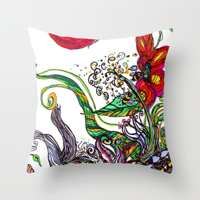 spring Throw Pillow