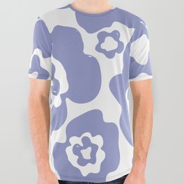 Abstract Flower Pattern 33 All Over Graphic Tee