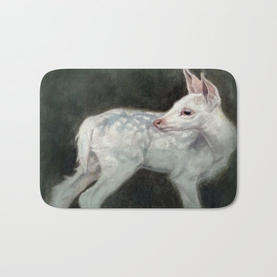 A Forest Ghost Bath Mat