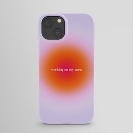 Working On My Aura, SZA Love Galore iPhone Case