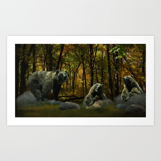 Forest Songs Art Print