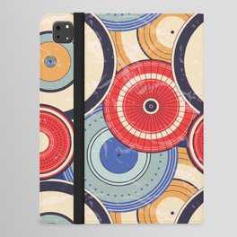 Japanese umbrella abstract pattern  iPad Folio Case