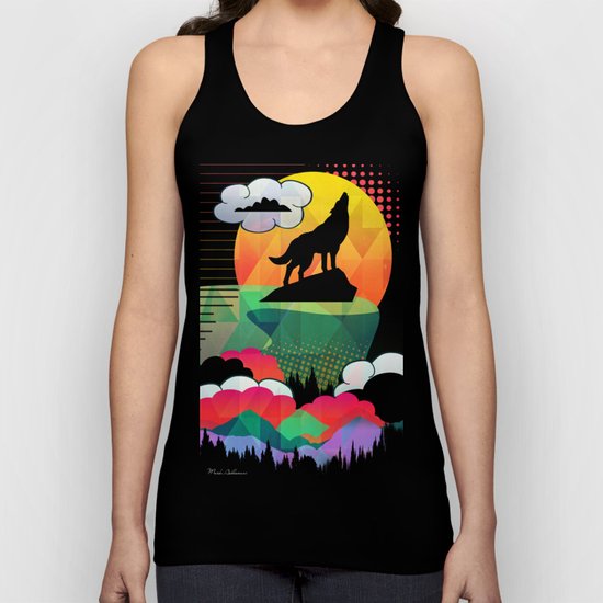 dog Unisex Tank Top
