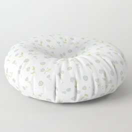 Dainty Floral Floor Pillow